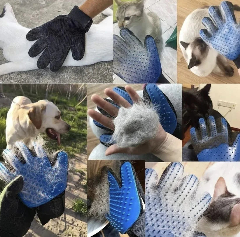 2X1. 2 PARES DE GUANTES QUITA PELO PARA MASCOTAS Saludable, Ecológico y Super Practico.